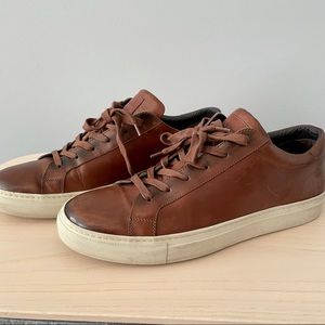 Allen Edmonds Walnut Leather Courtside